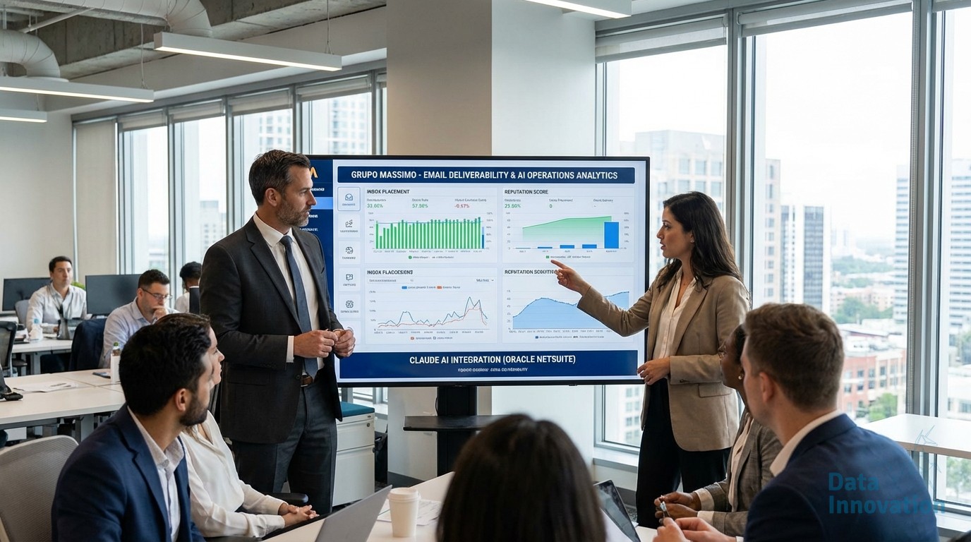 Grupo Massimo integra Claude AI con Oracle NetSuite ERP para mejorar operaciones y compromiso con el cliente