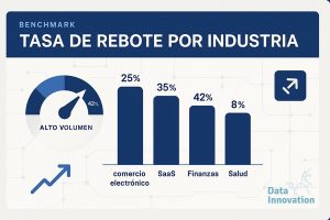 Benchmark Tasa Rebote Email Por Industria en la Practica: Lecciones de Senders de Alto Volumen